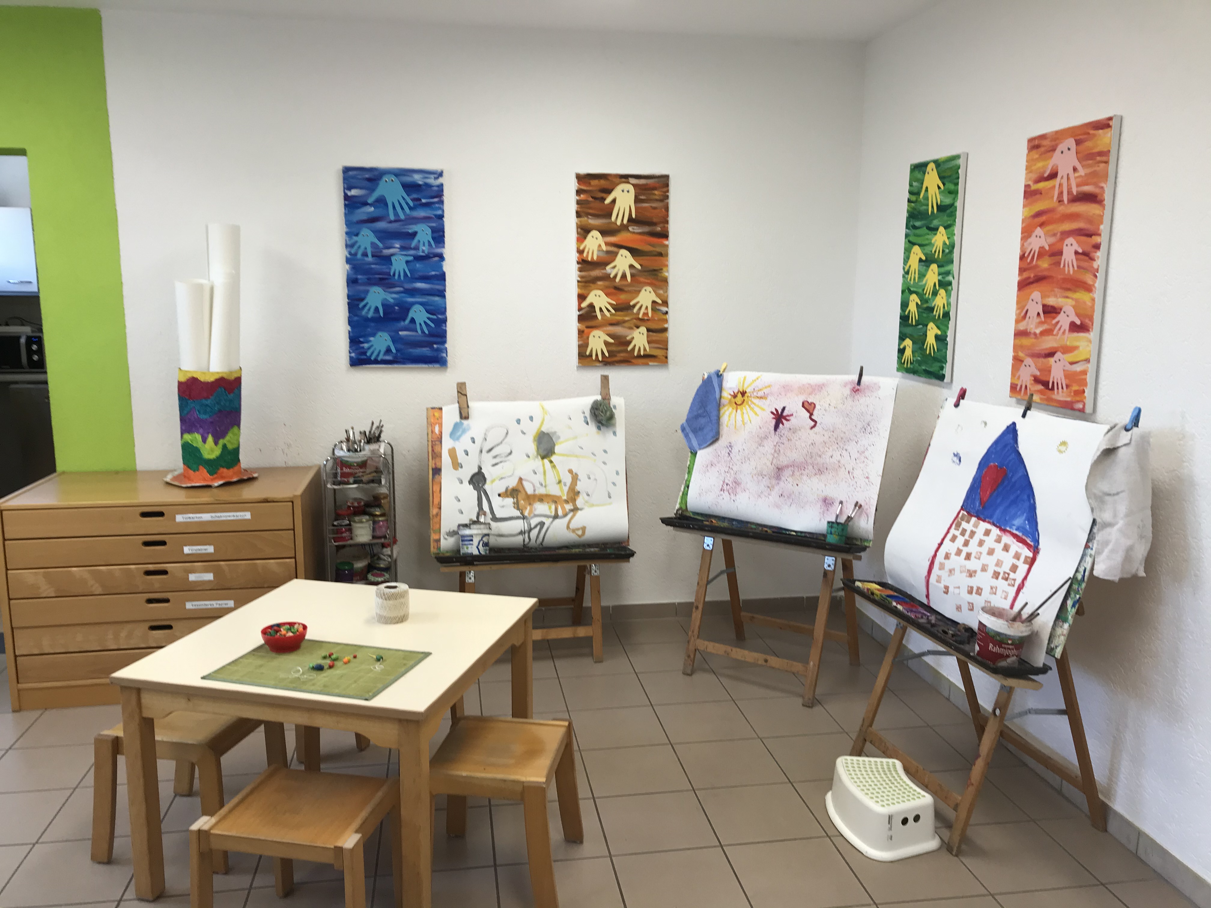 Staffeleien Atelier